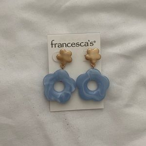Flower earrings